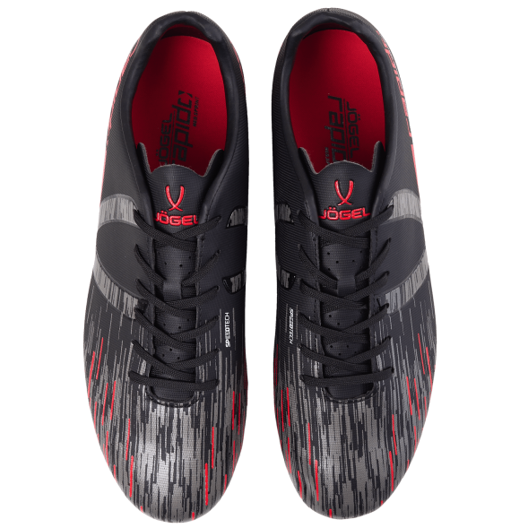 БЕЗ УПАКОВКИ Бутсы футбольные JOGEL Rapido FG Black/grey