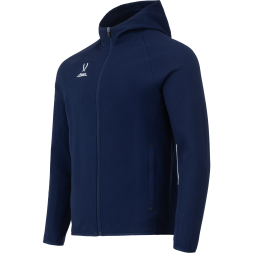 Худи на молнии JOGEL ESSENTIAL Athlete Hooded FZ Jacket, темно-синий