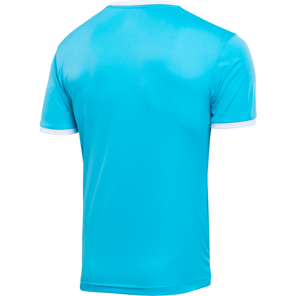 Футболка футбольная JOGEL CAMP Origin, бирюзовый/белый, детский