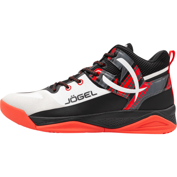 Кроссовки баскетбольные JÖGEL X1, White/red