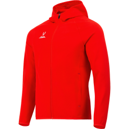 Худи на молнии JOGEL ESSENTIAL Athlete Hooded FZ Jacket, красный