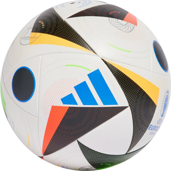 Мяч футб. ADIDAS Euro24 Competition IN9365, р.4, 20 пан, ПУ,термосш, бело-мультикол..