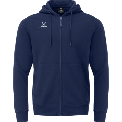 Худи на молнии JOGEL ESSENTIAL Cotton Zip Hoodie, темно-синий