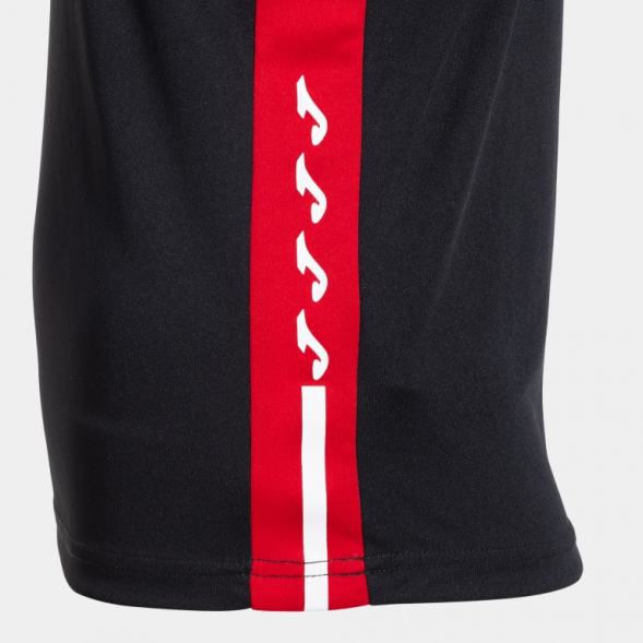 CAMISETA TIRANTES OLIMPIADA NEGRO ROJO