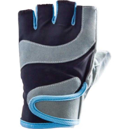 Перчатки для фитнеса Atemi, AFG03XS, черно-серые, размер XS