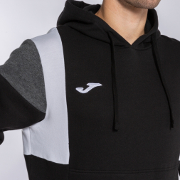 SUDADERA CON CAPUCHA CONFORT III NEGRO