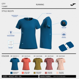 CAMISETA MANGA CORTA R-NIGHT ICONIC CORAL