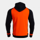 CHAQUETA CON CAPUCHA LIDER NARANJA NEGRO
