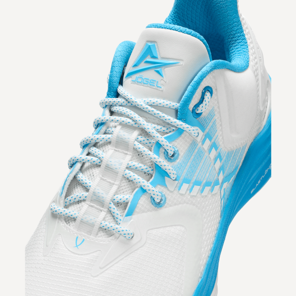 Кроссовки баскетбольные JOGEL A1, белый/голубой