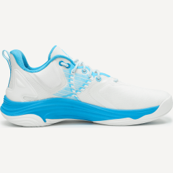 Кроссовки баскетбольные JOGEL A1, белый/голубой