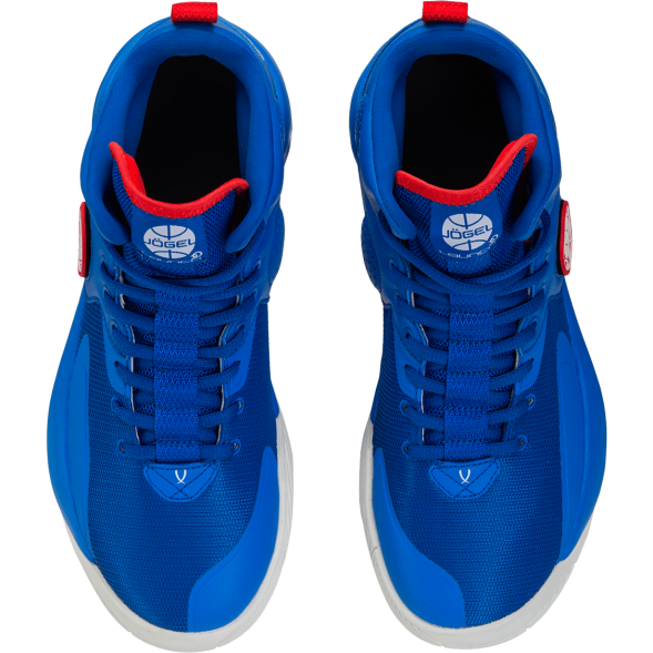 БЕЗ УПАКОВКИ Кроссовки баскетбольные JOGEL Launch MID, Blue/red/white