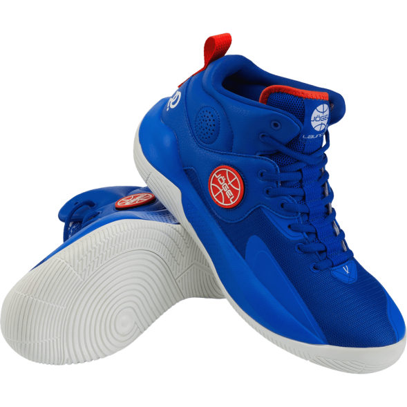 БЕЗ УПАКОВКИ Кроссовки баскетбольные JOGEL Launch MID, Blue/red/white