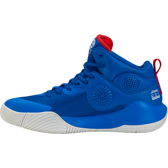 БЕЗ УПАКОВКИ Кроссовки баскетбольные JOGEL Launch MID, Blue/red/white