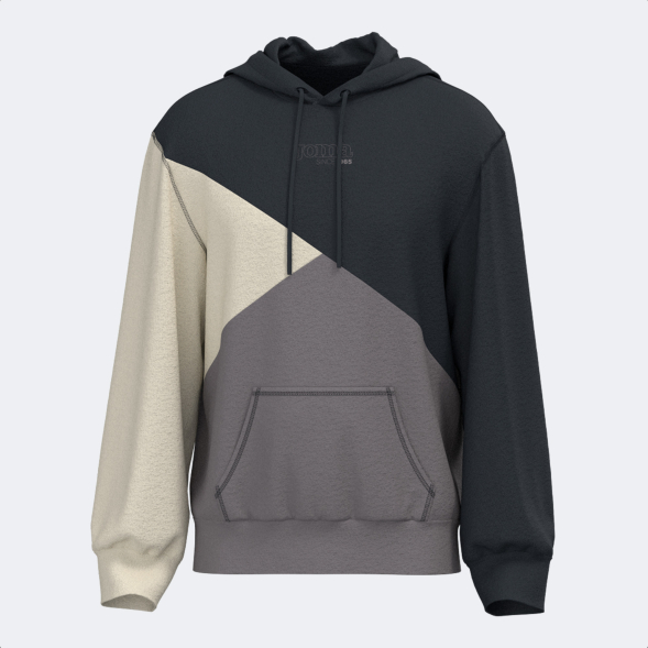 SUDADERA CON CAPUCHA MIMETIC NEGRO