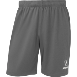 Шорты тренировочные без карманов JOGEL PREMIER PerFormDRY Training Shorts, темно-серый