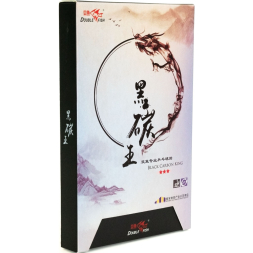 Ракетка для настольного тенниса DOUBLE FISH Black Carbon King Racket 3***, ITTF Approved
