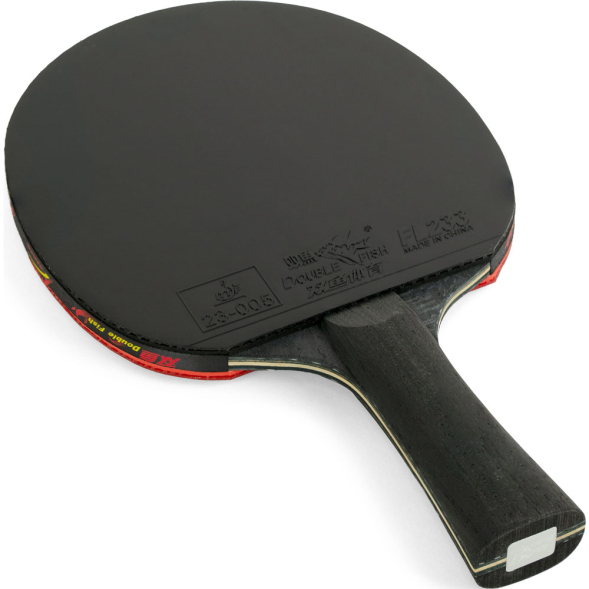 Ракетка для настольного тенниса DOUBLE FISH Black Carbon King Racket 3***, ITTF Approved