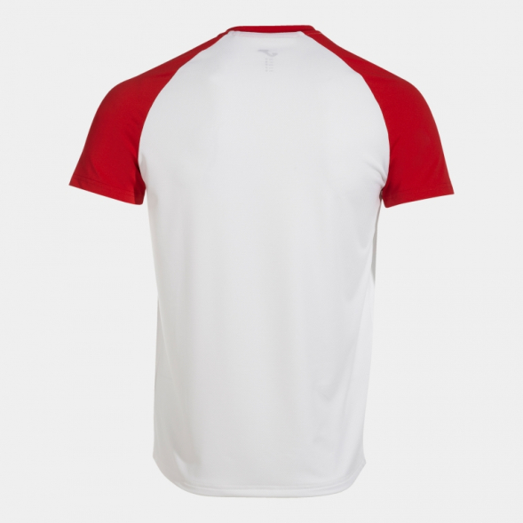 CAMISETA MANGA CORTA ELITE X BLANCO ROJO