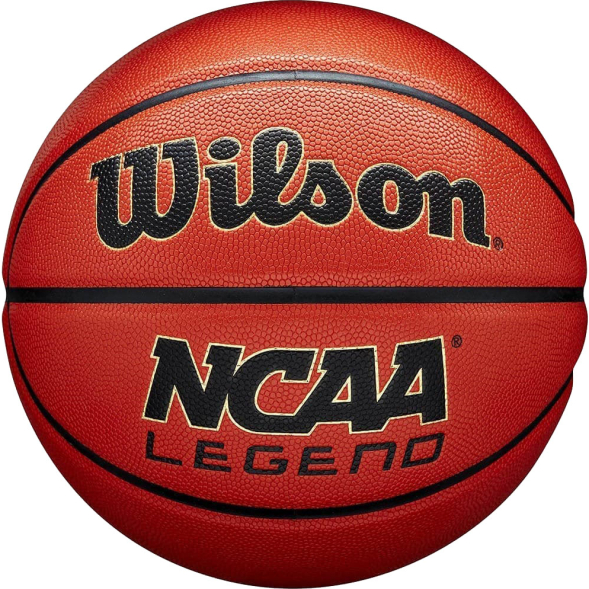 Мяч баск. WILSON NCAA Legend, WZ2007601XB7, р.7, композит, бутил. камера, коричневый