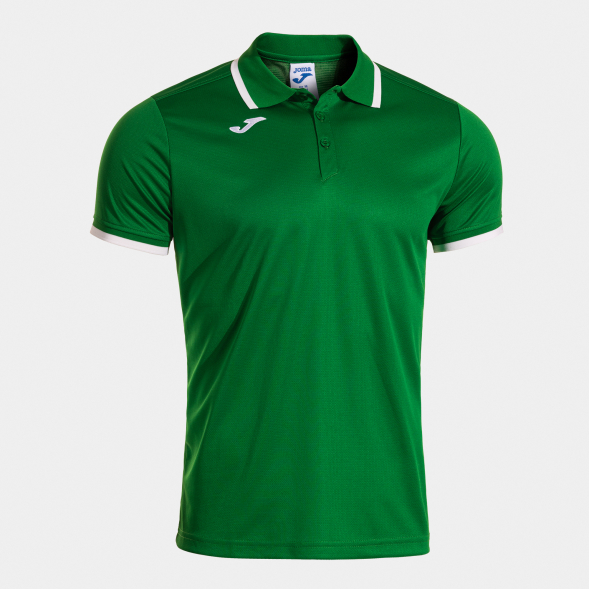 POLO MANGA CORTA COMBI PREMIUM VERDE BLANCO