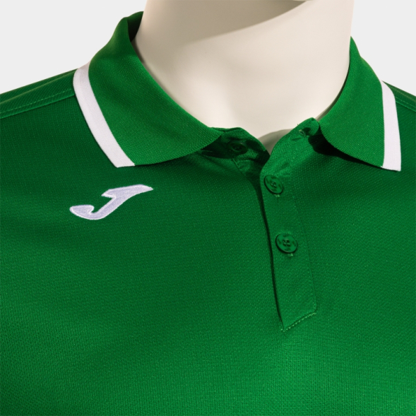 POLO MANGA CORTA COMBI PREMIUM VERDE BLANCO