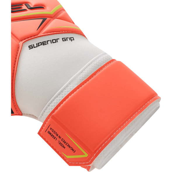 Перчатки вратарские JOGEL Legend SL4 Roll Negative, коралловый