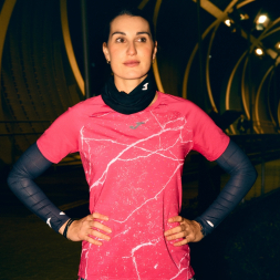 CAMISETA MANGA CORTA R-NIGHT FUCSIA