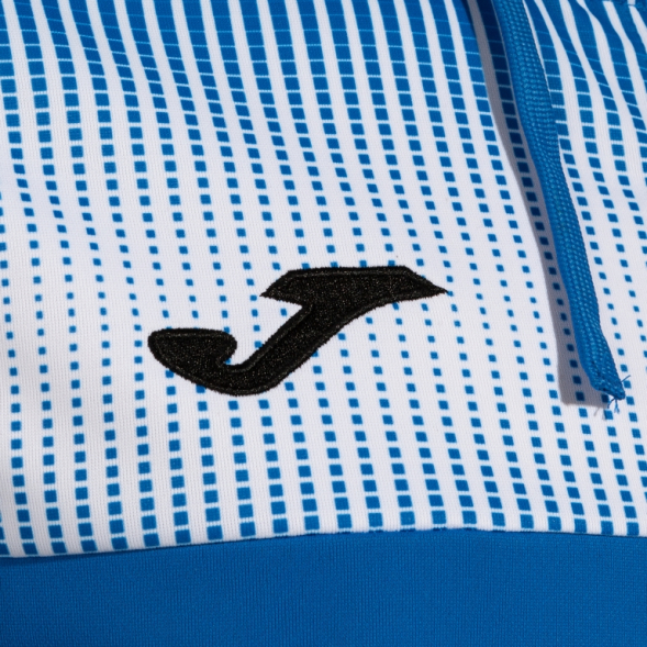 CHAQUETA CON CAPUCHA ECO SUPERNOVA ROYAL BLANCO