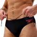 Плавки SPEEDO Medley Logo 7сm Brief, 8-0973918964, р.28 (рос.44), нейлон, эластан.черный
