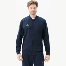 Олимпийка JOGEL DIVISION PerFormDRY Pre-match Knit Jacket, темно-синий