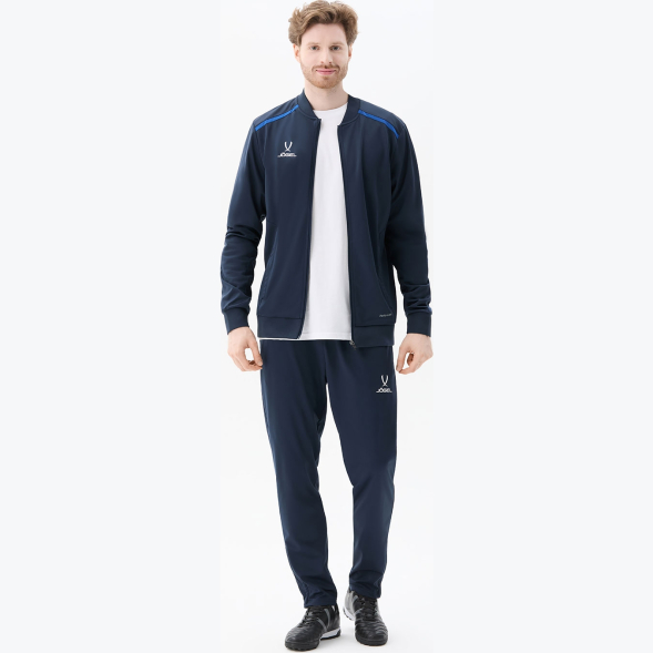 Олимпийка JOGEL DIVISION PerFormDRY Pre-match Knit Jacket, темно-синий