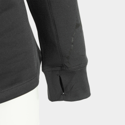 SUDADERA DEVA  R-NIGHT ANTRACITA NEGRO