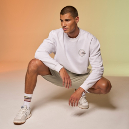 SUDADERA MIMETIC BLANCO