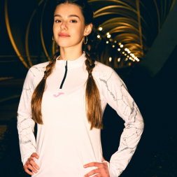 SUDADERA DEVA R-NIGHT BLANCO NEGRO