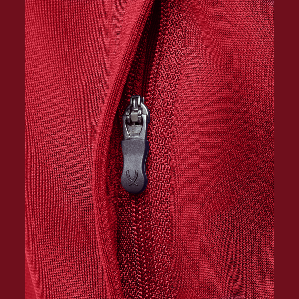 Олимпийка JÖGEL DIVISION PerFormDRY Pre-match Knit Jacket, красный, детский