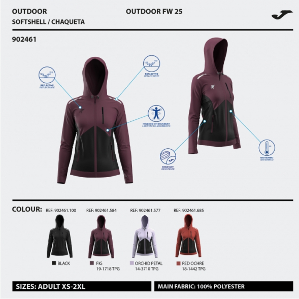 SOFT SHELL EXPLORER ROSA