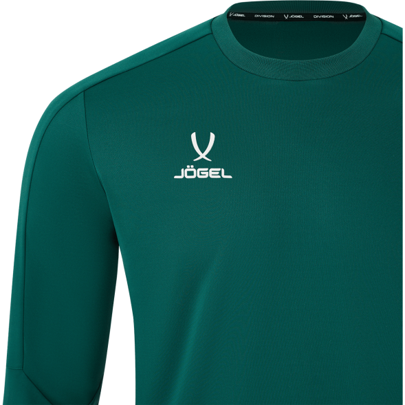 Джемпер тренировочный JOGEL DIVISION PerFormDRY Pro Training Top, темно-зеленый