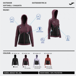 SOFT SHELL EXPLORER BURDEOS