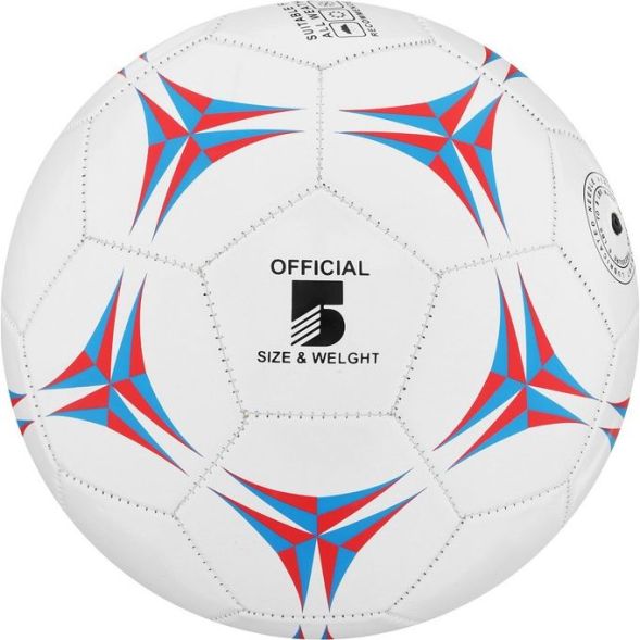 Мяч футбольный ONLYTOP, PVC, машинная сшивка, 32 панели, р. 5