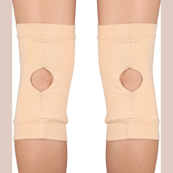 Наколенники для гимнастики и танцев INDIGO SM-113-B, р. L, бежевый