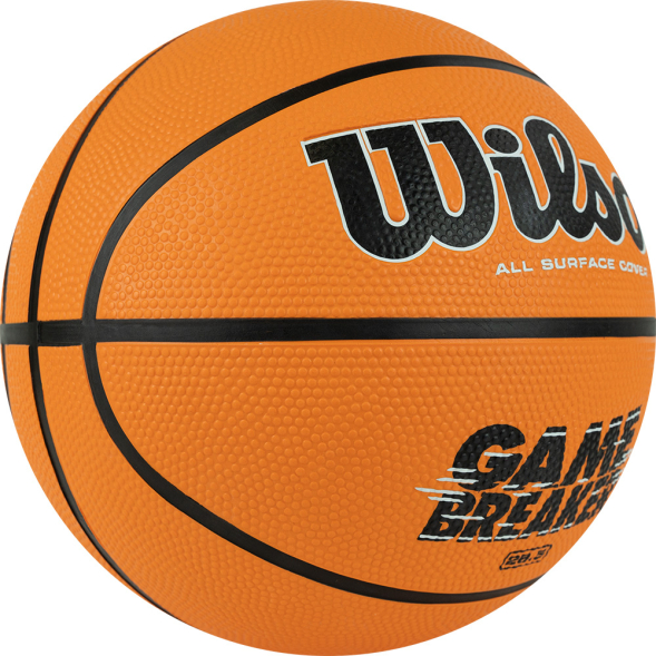Мяч баскетбольный WILSON GAMEBREAKER BSKT OR, WTB0050XB6, размер 6