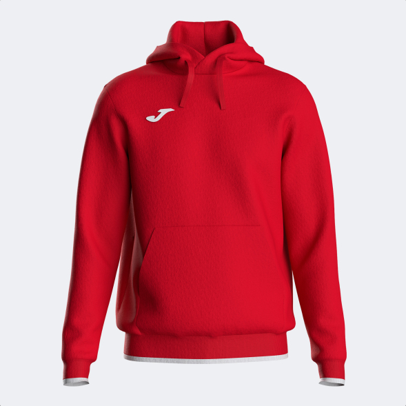 SUDADERA CON CAPUCHA OLIMPIADA ROJO