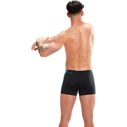 Плавки SPEEDO Hyperboom Placement, 8-00302015147, р.30 российский размер 46, полиэстер, ПБТ, черно-синий