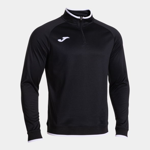 SUDADERA COMBI PREMIUM NEGRO BLANCO