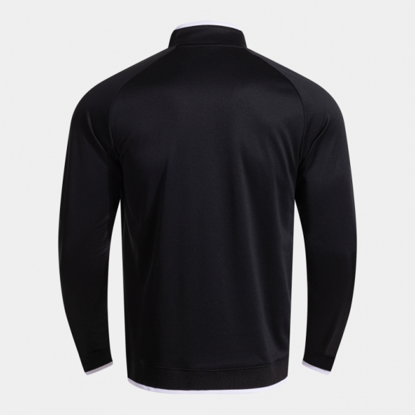SUDADERA COMBI PREMIUM NEGRO BLANCO