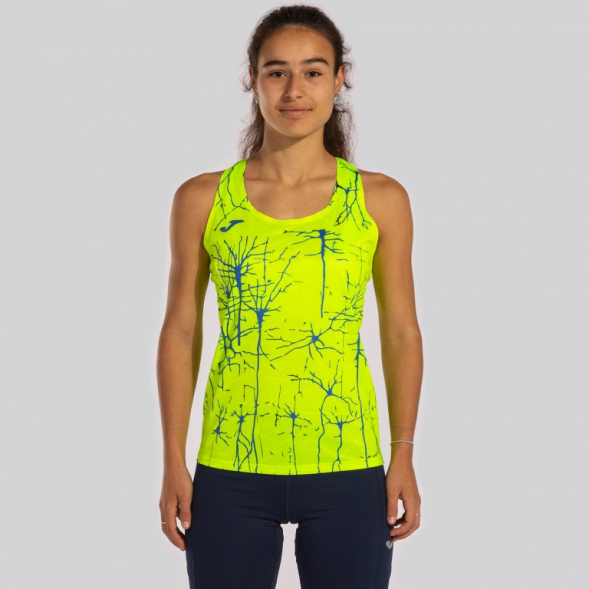 CAMISETA TIRANTES ELITE IX AMARILLO FLÚOR