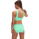 Купальник SPEEDO Textured Deep U-Back Bikinis,8-00387516588, размер 36, российский размер 48, оранжевый