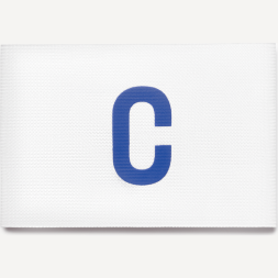 Повязка капитанская JOGEL DIVISION Armband, белый/синий