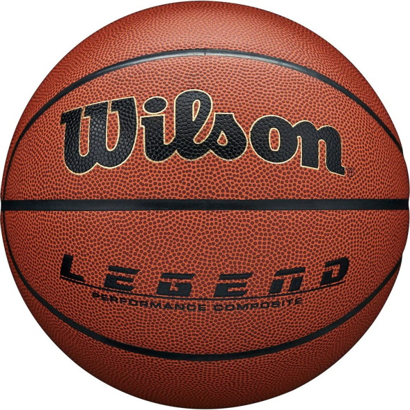 Мяч баск. WILSON Legend Comp, WTB0917XB, р.7, синт.кожа (композит), бутил. камера, коричневый