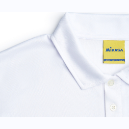 Поло MIKASA MT297-022-2XL, размер 2XL, белый
